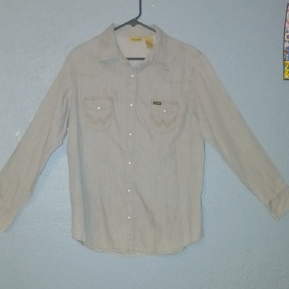 Wrangler Gray Casual Shirt